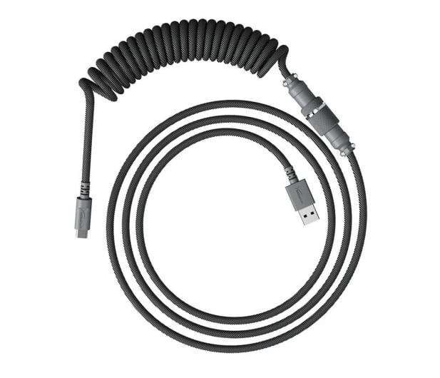 HyperX Coiled Cable Gray - 1346018 - zdjęcie